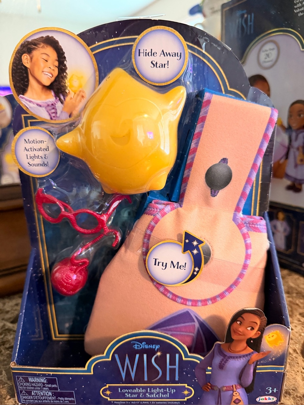 Disney Wish Asha Light-Up Star & Satchel Toy